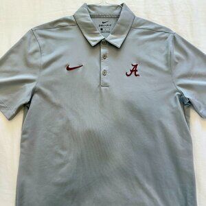 Nike Dri-FIT University of Alabama Crimson Tide Polo, Size Medium